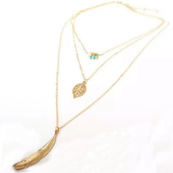 Layered Necklace Pendant Jewelry - Picture 3 of 3